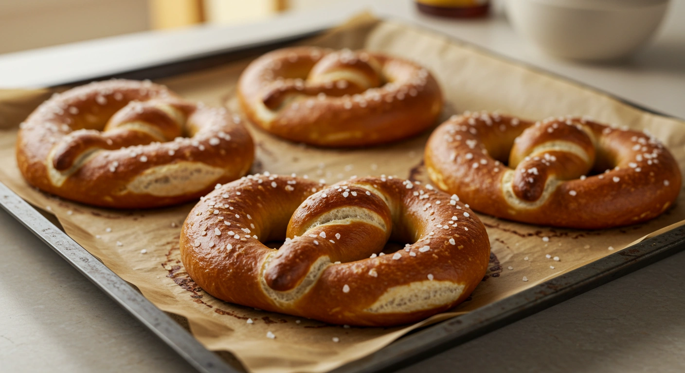 Homemade Soft Pretzels - tertiary view